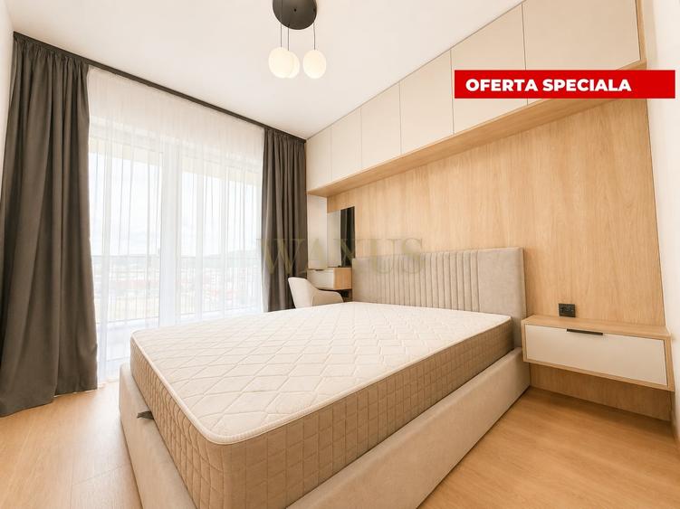 Apartament cu 2 camere semidecomandat, mobilat în Florești