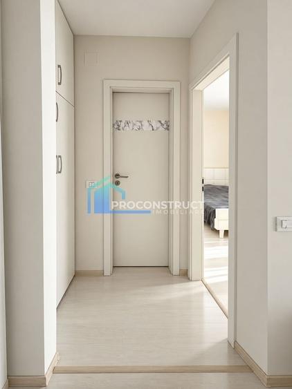 Apartament cu 2 camere semidecomandat, mobilat în Giroc