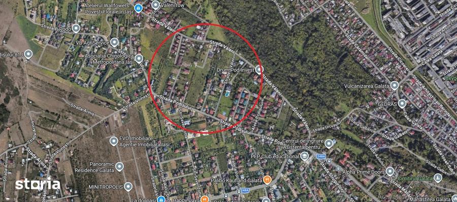 Teren de 1260 mp, în Mircea cel Bătrân