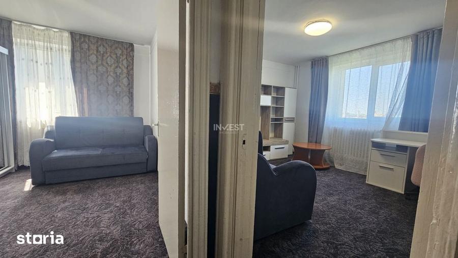 Apartament cu 2 camere decomandat, mobilat în Hala Centrală