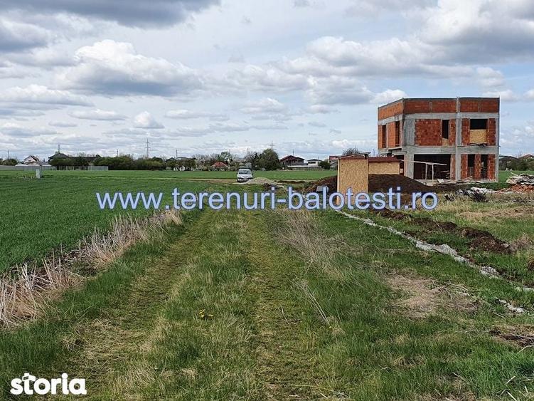 Teren de 800 mp, în Balotești