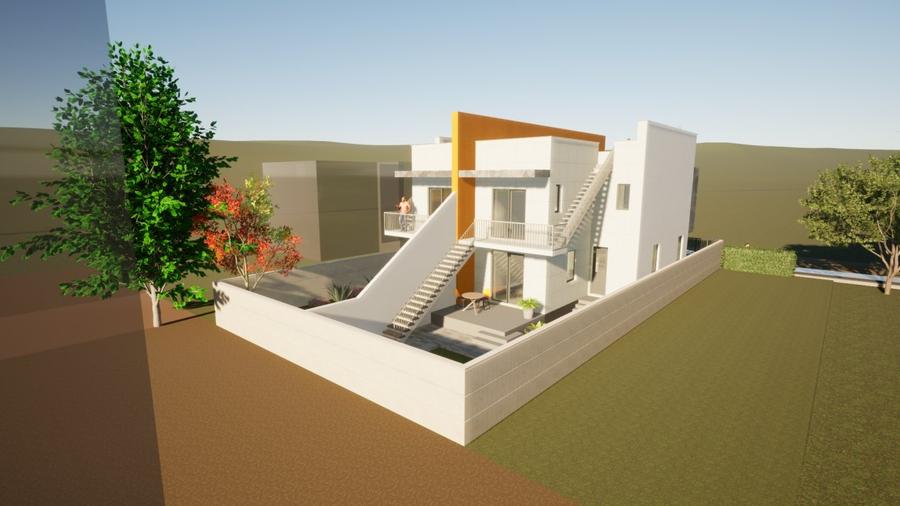 Duplex cu 4 camere cu Canalizare în Nord