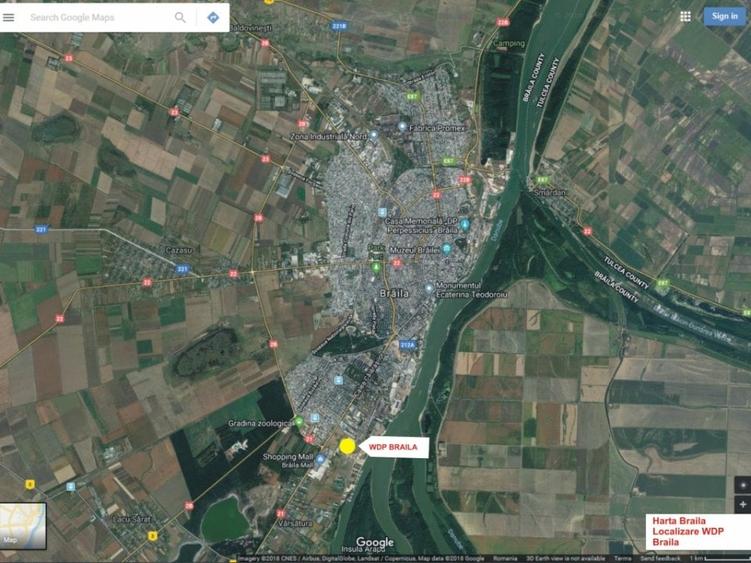 Spațiu industrial, de 88,000 mp, în Exterior Sud