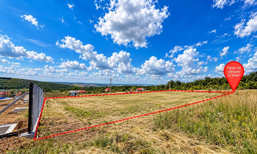 Teren Construcții intravilan de 2190 mp, în Betfia