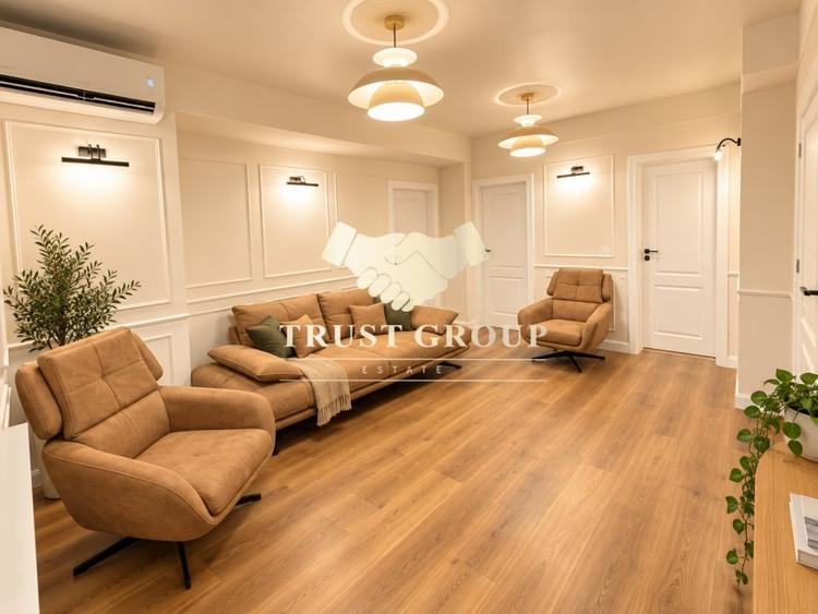 Apartament cu 3 camere semidecomandat în Dorobanți