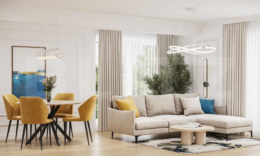 Apartament cu 2 camere semidecomandat, mobilat în Florești — fotografia 1