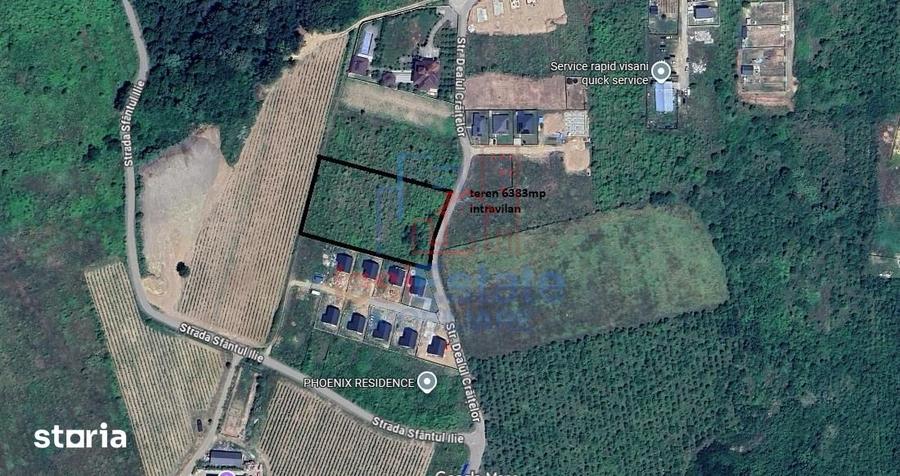 Teren de 6383 mp, în Bârnova