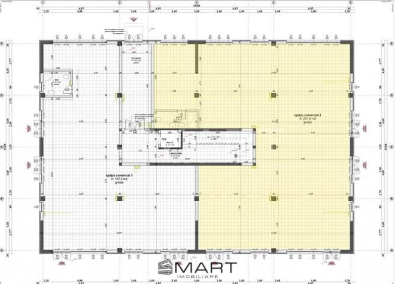 Spațiu comercial, de 229 mp, în Central