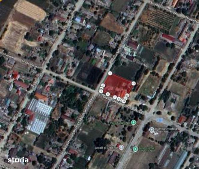 Casă cu 3 camere cu Teren 2329 Mp în Caraula