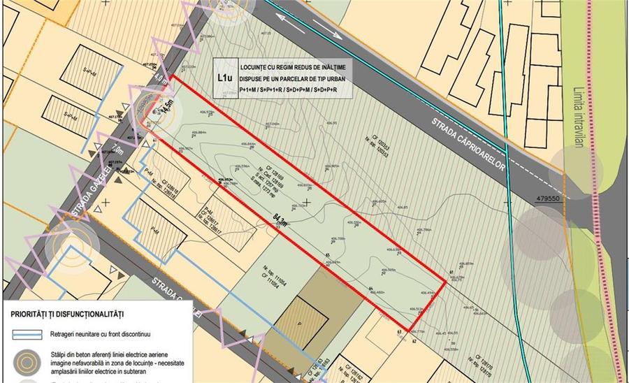 Teren agricol intravilan de 1273 mp, în Terezian