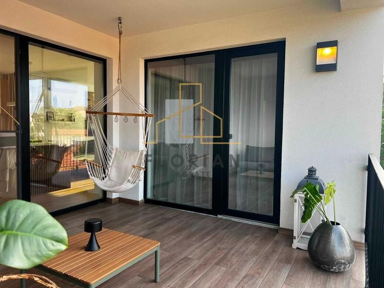 Apartament cu 2 camere semidecomandat, mobilat în Brâncoveanu