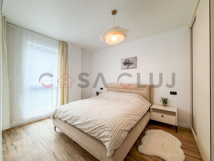 Apartament cu 2 camere semidecomandat, mobilat în Florești — fotografia 1