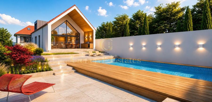 Casă individuală cu 7 camere cu Piscina în Central