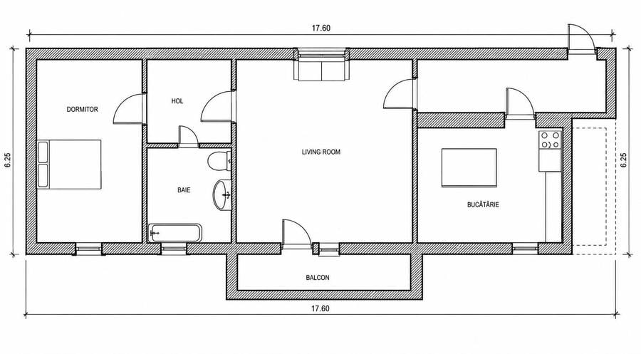 Apartament cu 2 camere în Gheorgheni