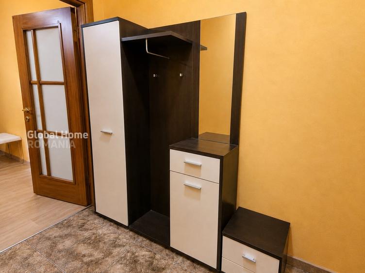 Apartament cu 3 camere semidecomandat, mobilat în Victoriei