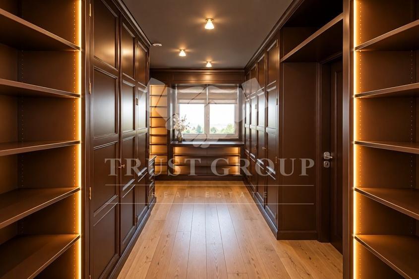 Penthouse cu 4 camere semidecomandat, mobilat în Grădina Icoanei