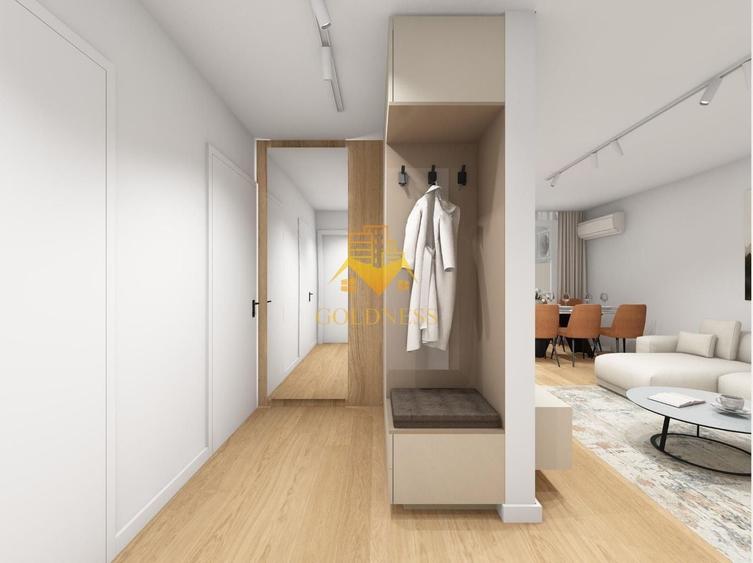 2 camere, LUX, AC, parcare, bloc nou, Plopilor Zona Parcul Rozelor - 7