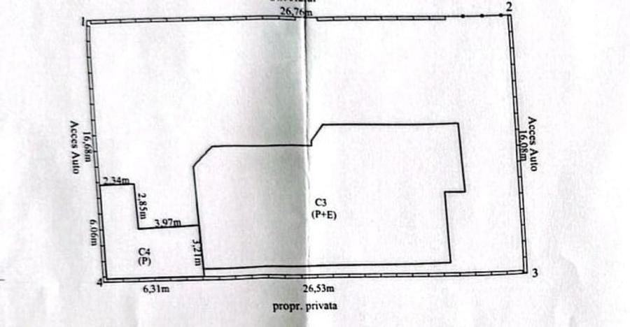 Casă individuală cu 5 camere cu Canalizare în Micro 17