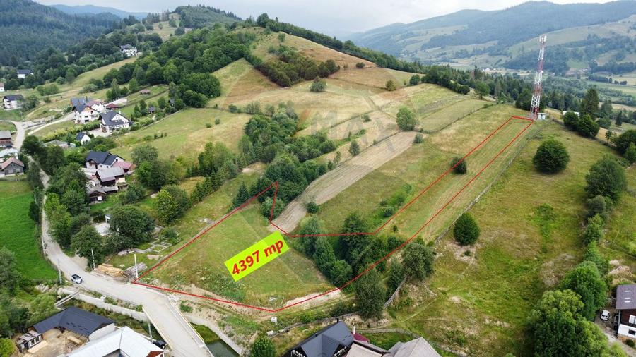Teren Construcții intravilan de 4397 mp, în Mănăstirea Humorului