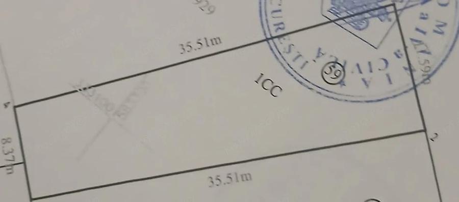 Teren de 355 mp, în Dămăroaia