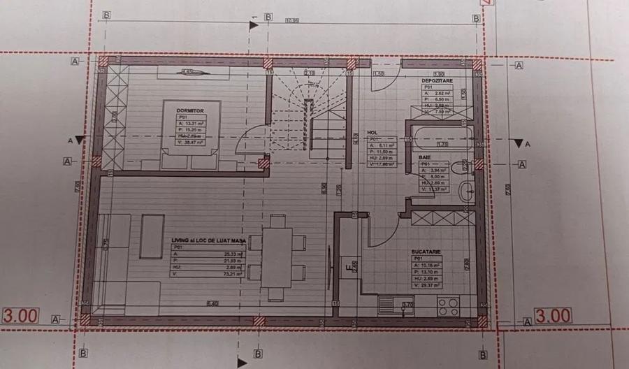 Teren Construcții intravilan de 285 mp, în Palazu Mare