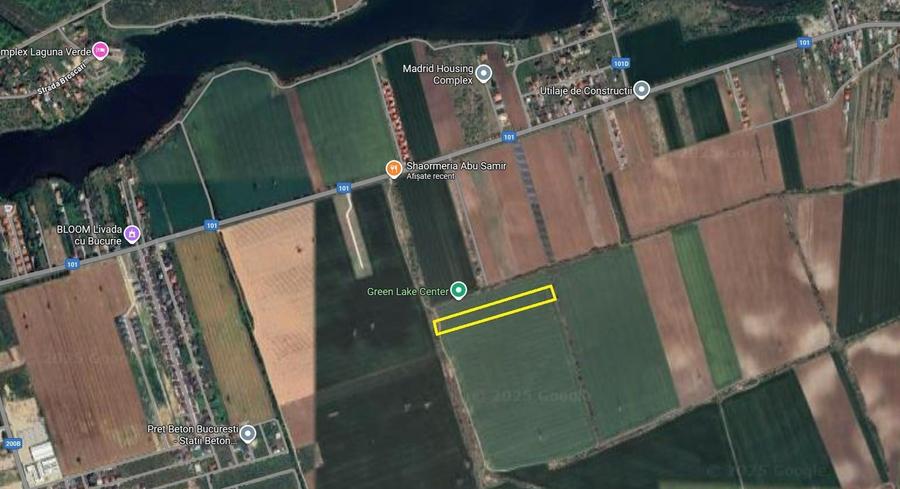 Teren agricol extravilan de 10000 mp, în Căciulați