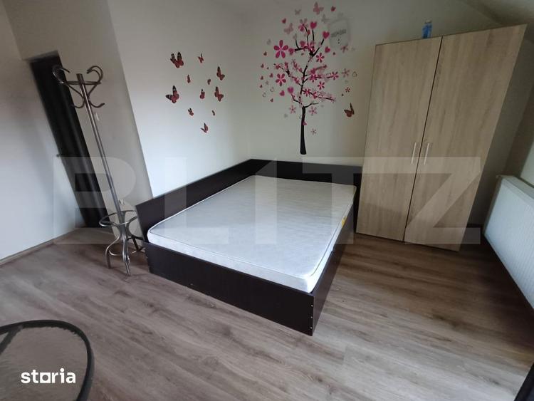 Garsoniera de inchiriat, 30 mp, confort 1, zona Lotrulu - 5