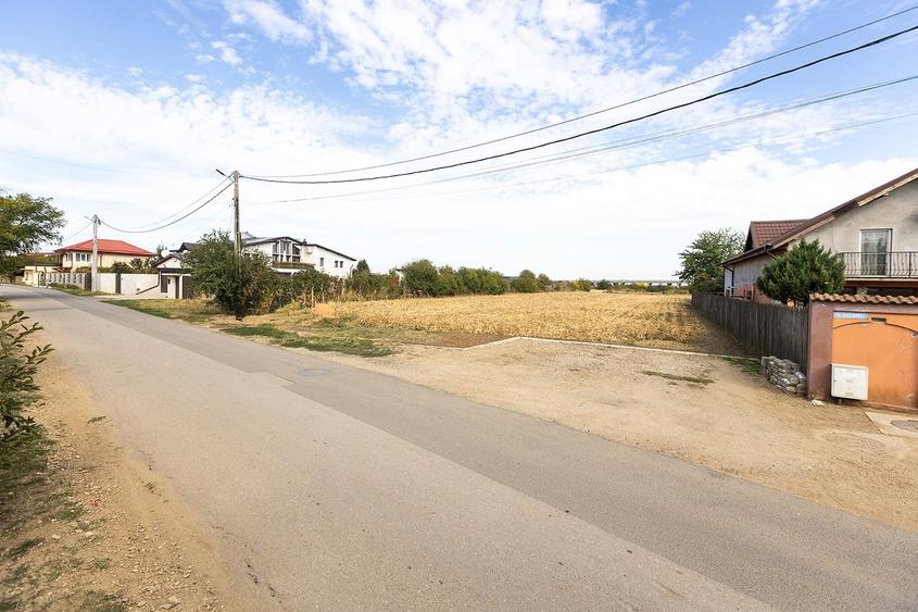 Teren Construcții intravilan de 8797 mp, în Căciulați