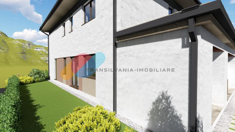 Casă individuală cu 4 camere cu Canalizare în Dâmbul Rotund
