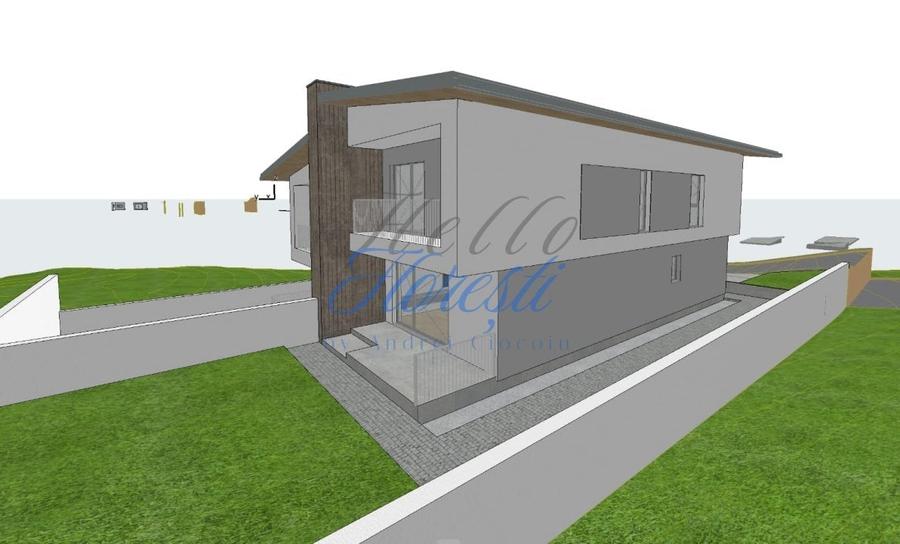Duplex cu 4 camere cu Canalizare în Florești