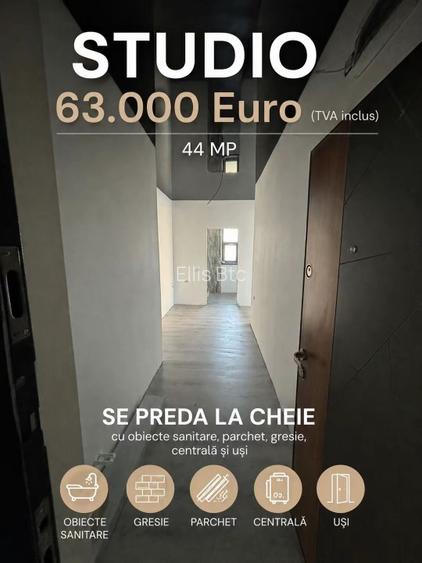 Studio vedere spre mare, Mamaia Nord ,zona Club Nautic, 44 mp