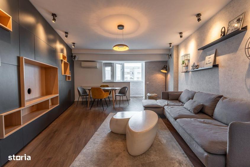 Apartament cu 3 camere, mobilat în 1 Mai