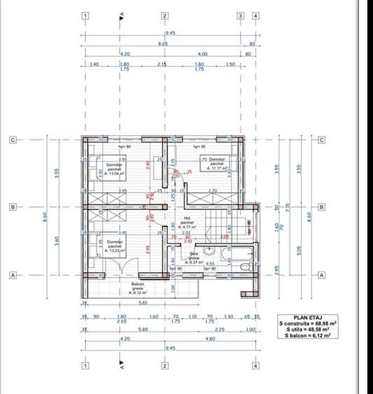Casa individuala P+1 de vanzare in Visan- Barnova cu priveliste frumoasa - 6