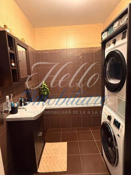 Apartament cu 2 camere semidecomandat, mobilat în Florești
