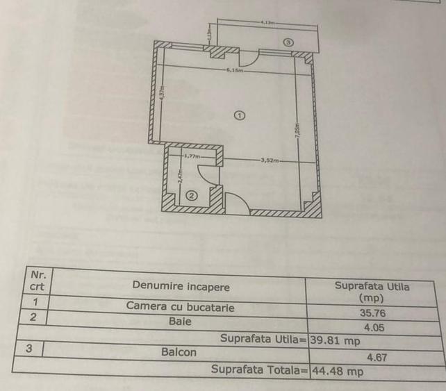APARTAMENT 2 CAMERE MILITARI RESIDENCE REZERVELOR 54, MOBILAT, UTILAT, LIBER - 16