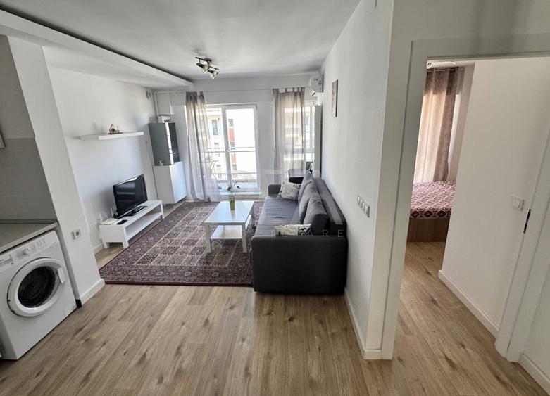 Apartament cu 2 camere decomandat, mobilat în Barbu Văcărescu