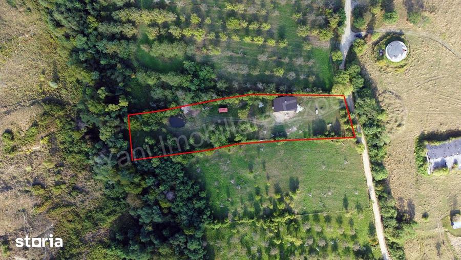 Casă cu 3 camere cu Teren 5200 Mp în Corbeni
