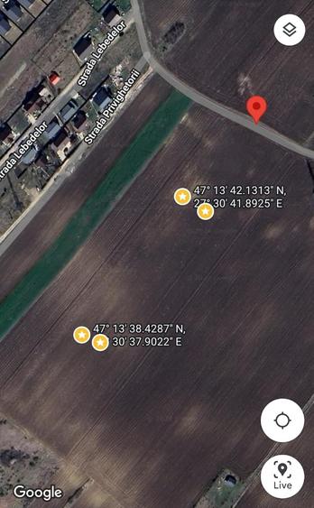 Teren de 1000 mp, în Breazu