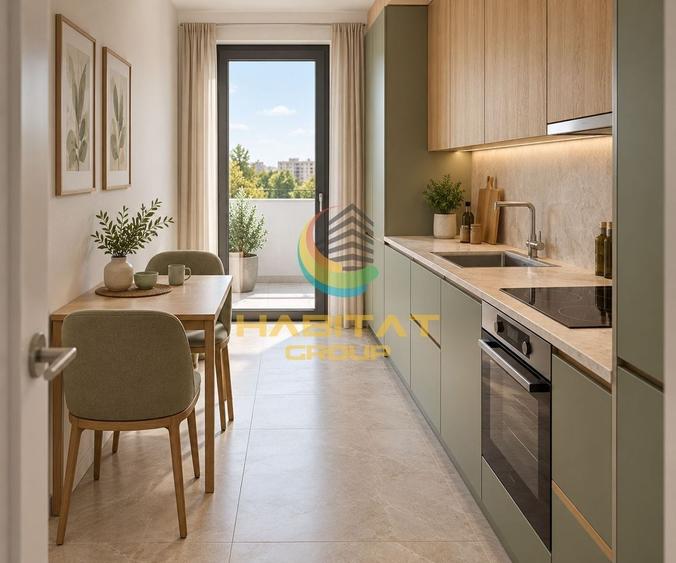 Apartament cu 2 camere decomandat în Theodor Pallady