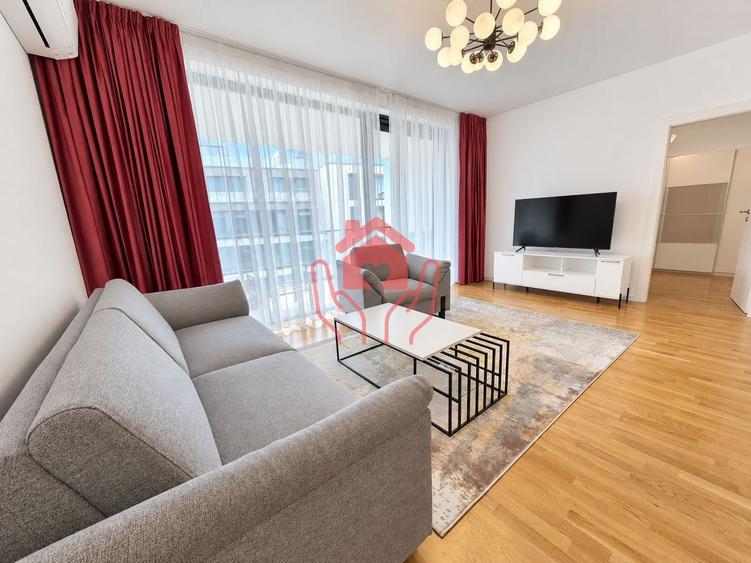 Apartament cu 2 camere decomandat, mobilat în Băneasa