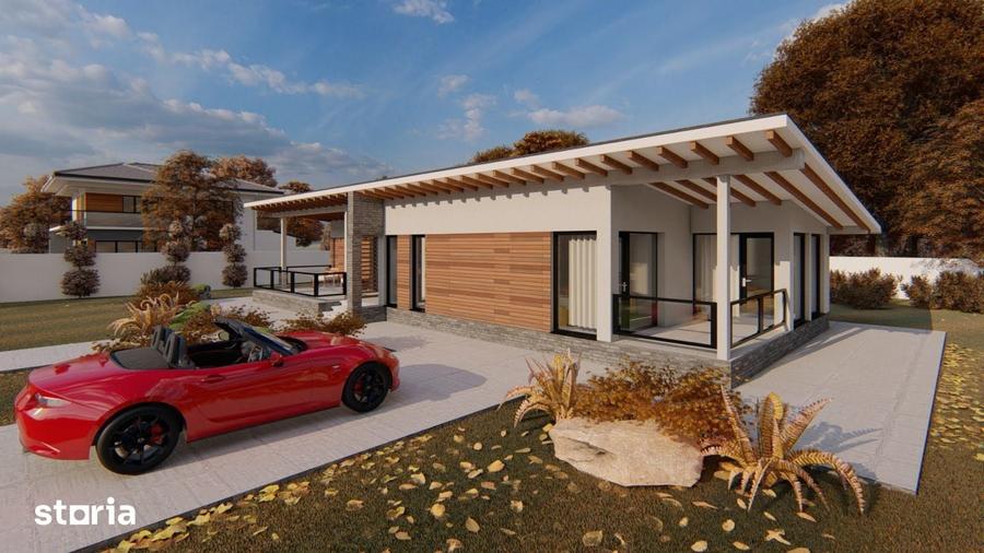Casă cu 1 camere cu Teren 600 Mp în Central