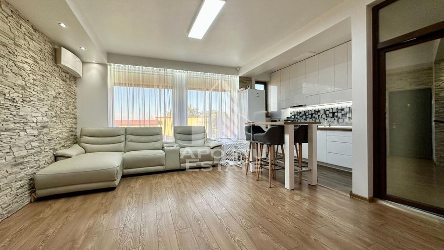Apartament cu 3 camere decomandat, mobilat în Mehala