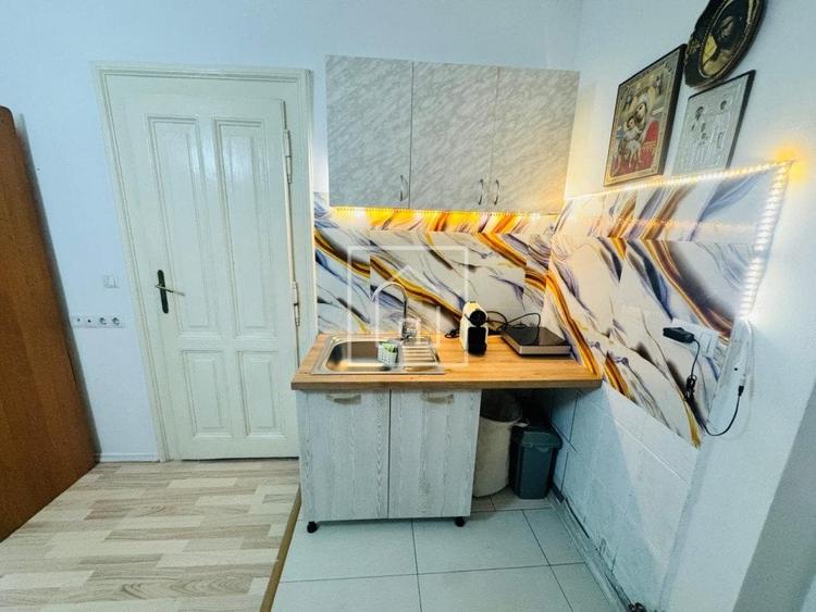 Garsonieră decomandată, mobilată în Sub Arini