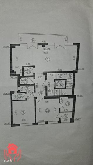 Apartament cu 3 camere în Romană