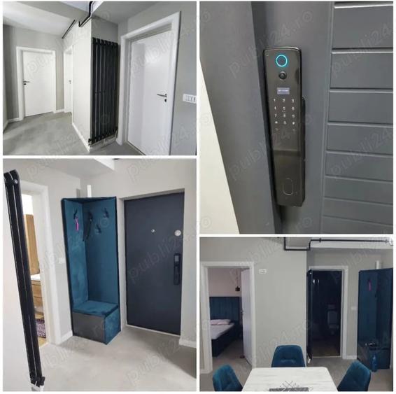 Apartament cu 3 camere semidecomandat în Nord
