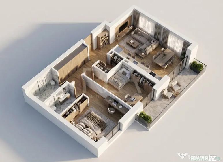 Apartament 3 camere, Ferdinand - 1