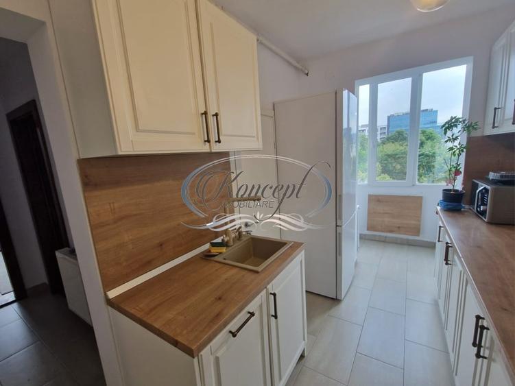 Apartament cu 2 camere decomandat, mobilat în Semicentral