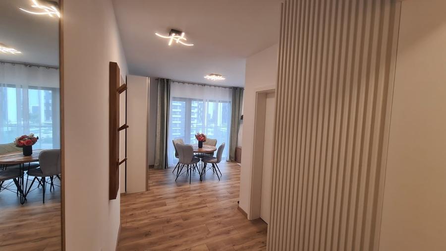Apartament cu 2 camere semidecomandat, mobilat în Aviației