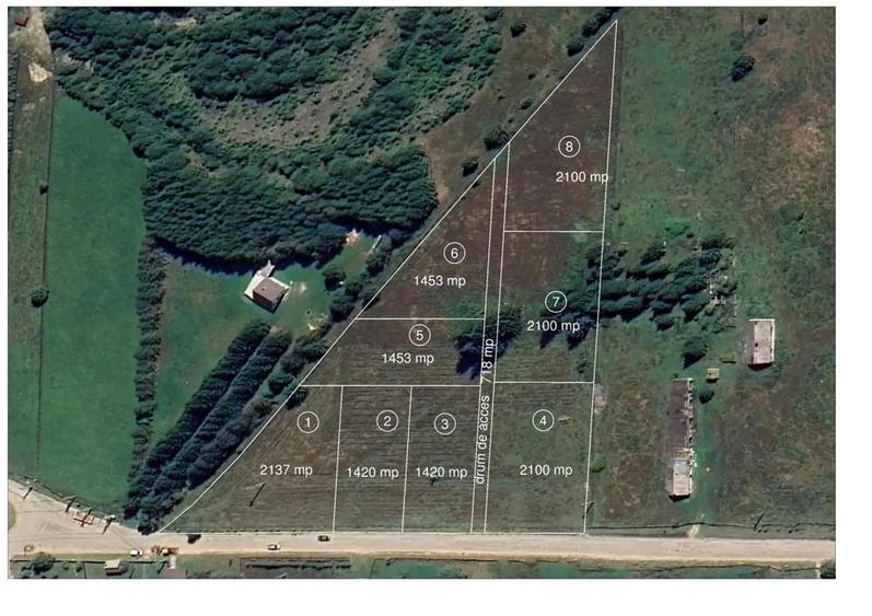 Teren de 2100 mp, în Comandău