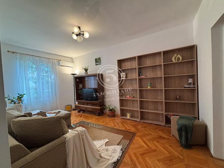 Apartament cu 2 camere semidecomandat, mobilat în Floreasca